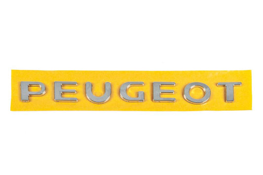 Inscription Peugeot 8666.31 (260mm by 25mm) for Peugeot 307 - Reelken Auto