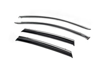 Window deflectors with chrome trim (4 pcs, Niken) for Renault Clio V 2019- - image 2