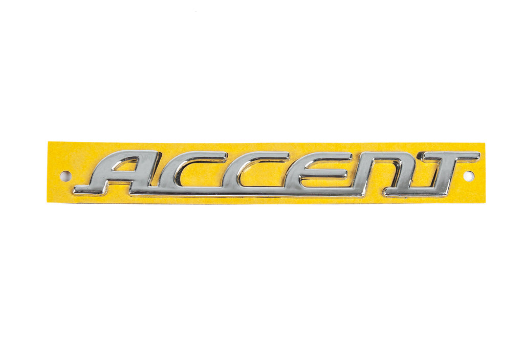 Accent emblem (155mm x 18mm) for Hyundai Accent 2006-2010 - image 1