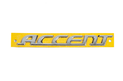 Accent emblem (155mm x 18mm) for Hyundai Accent 2006-2010 - image 1