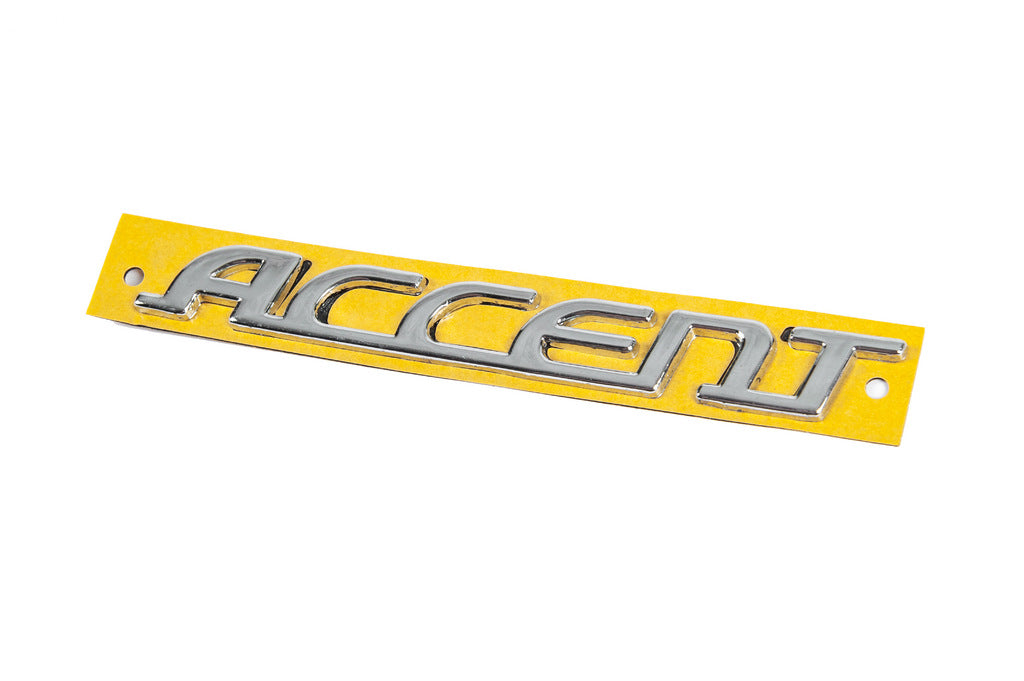 Accent emblem (155mm x 18mm) for Hyundai Accent 2006-2010 - image 2