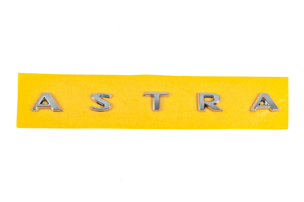 Emblem Astra 177227AJ (225mm x 16mm) for Opel Astra J 2009-2015 - image 1