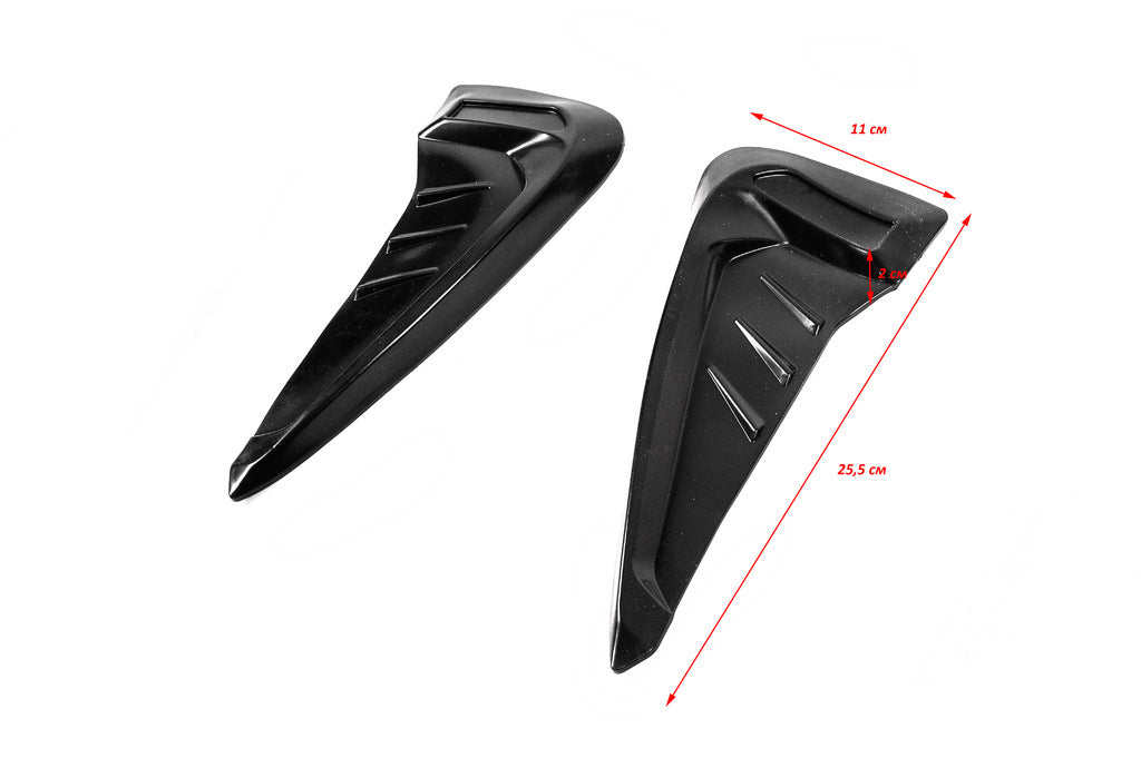Universal Vent Fender Trim Type-C (Dummy, 2 pcs, Rubber) - image 4
