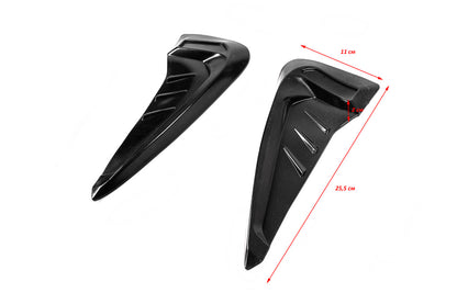 Universal Vent Fender Trim Type-C (Dummy, 2 pcs, Rubber) - image 4