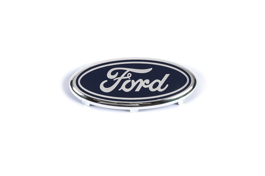 Front emblem (with clips) for Ford Fiesta 2002-2008 - image 2