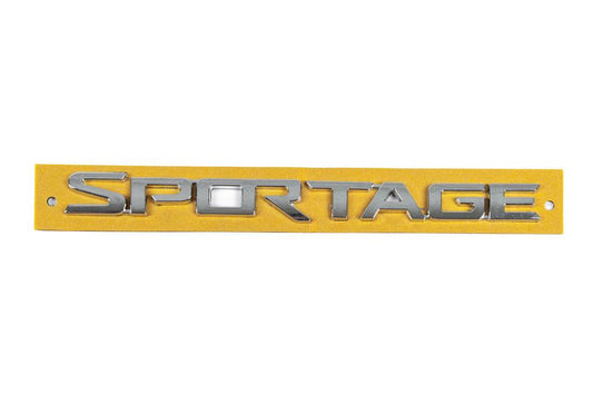 Inscription Sportage 210mm by 17mm (86310D9000) for Kia Sportage 2015-2021 - Reelken Auto