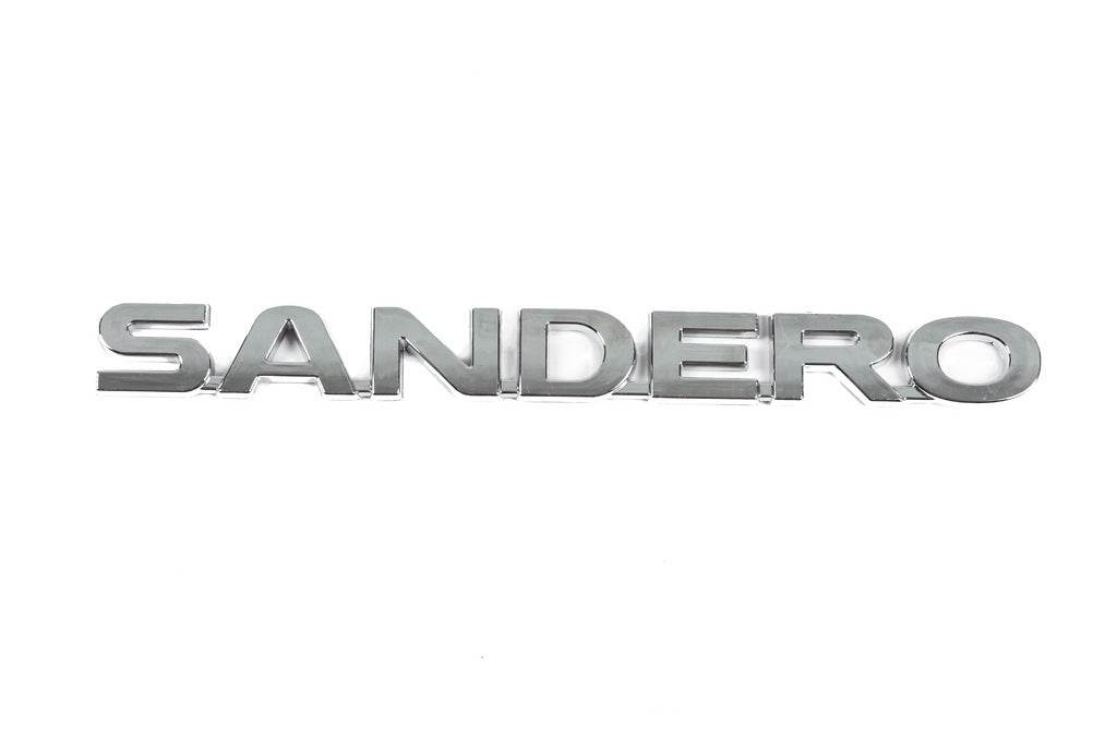 Sandero inscription (270mm by 21mm) for Dacia Sandero 2007-2013 - Reelken Auto