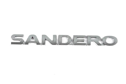 Sandero inscription (270mm by 21mm) for Dacia Sandero 2007-2013 - Reelken Auto