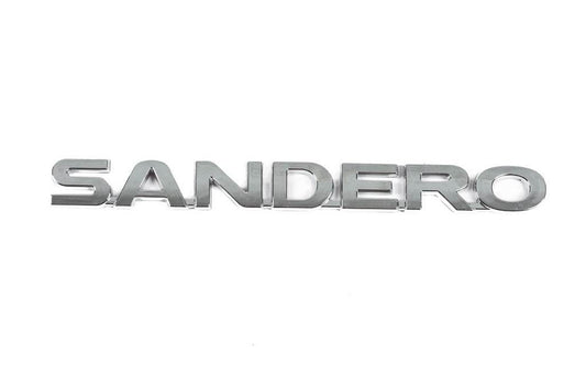 Sandero inscription (270mm by 21mm) for Dacia Sandero 2007-2013 - Reelken Auto