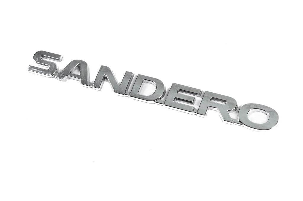 Sandero inscription (270mm by 21mm) for Dacia Sandero 2007-2013 - Reelken Auto