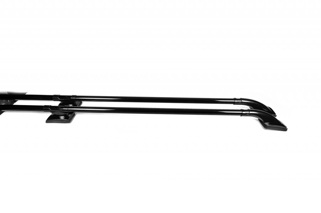 Shark Roof Rails (Original, 2 pcs, Black) for Volkswagen Crafter 2006-2016 - image 1