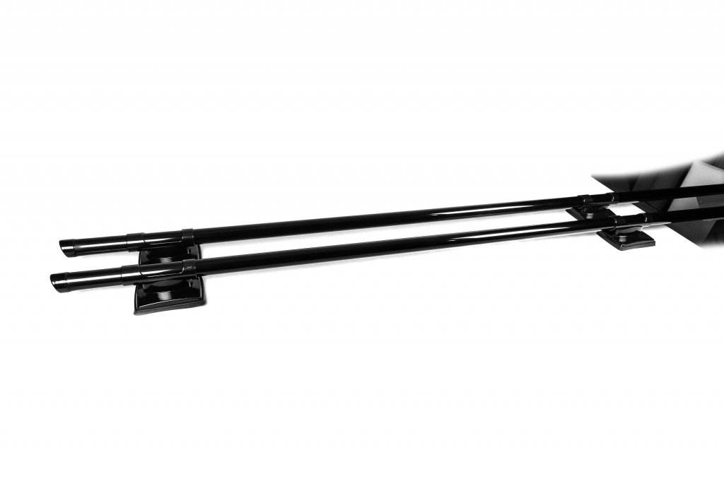 Original railings (original, 2 pcs, black) for Volkswagen LT 1995-2006 - Reelken Auto