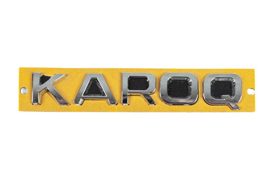 Karoq inscription (148 mm by 25 mm) for Skoda Karoq - Reelken Auto