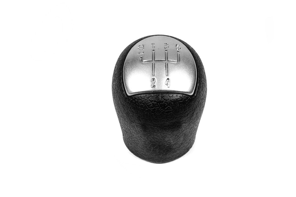 Gear Shift Knob 5-Speed (black+gray) for Renault Kangoo 1998-2008 - image 1