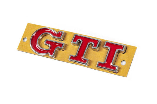 GTI inscription (90mm by 25mm) - Reelken Auto