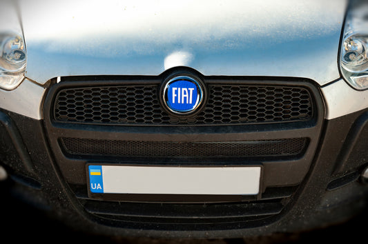 Emblem (blue, self-adhesive) for Fiat - image 2