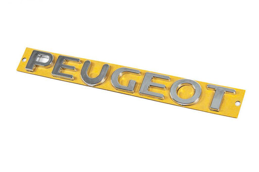 Inscription Peugeot 8665CH (185mm by 21mm) for Peugeot 407 - Reelken Auto