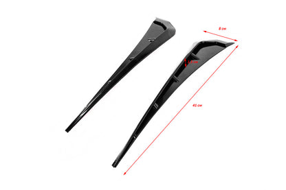 Universal ventilation wing covers type-A (imitation, 2 pcs) - image 4
