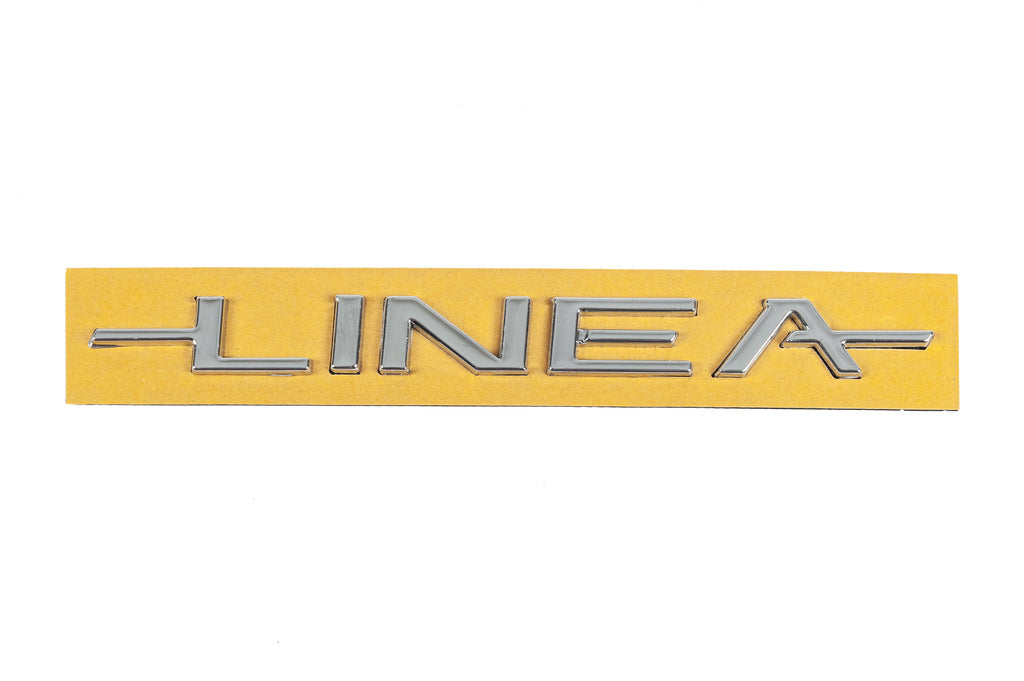 Emblem Linea 51767266 (180mm x 16mm) for Fiat Linea 2006-2018 - image 1