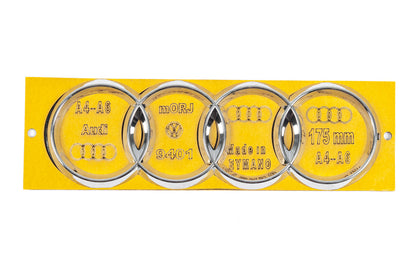 Emblem (175 mm x 60 mm) for Audi - image 1