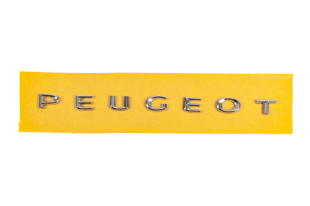 Peugeot inscription (201mm by 12mm) for Peugeot 5008 2009-2016 - Reelken Auto