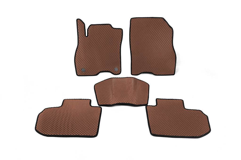 EVA mats (Brown) for Nissan Leaf 2010-2017 - Reelken Auto