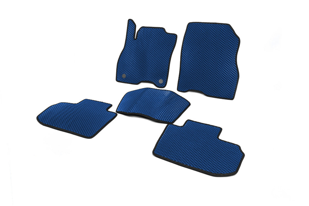 EVA Floor Mats (Blue) for Nissan Leaf 2010-2017 - image 2