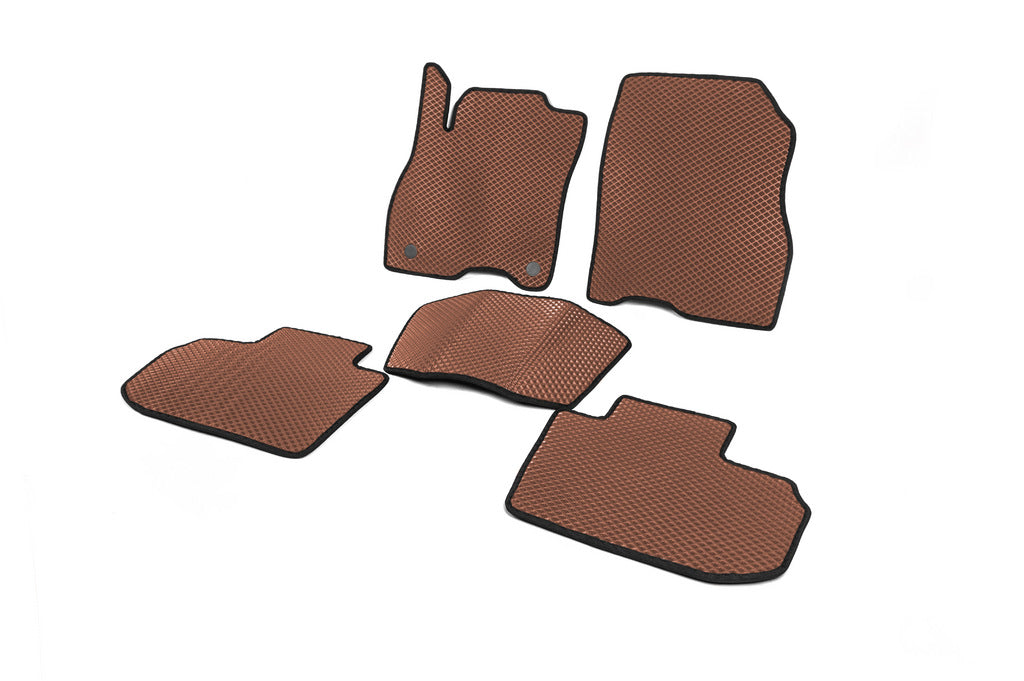 EVA Floor Mats (Brown) for Nissan Leaf 2017- - image 2
