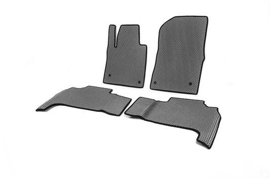 Polyurethane mats (2008-2012, EVA, gray) for Lexus LX570/450d - Reelken Auto