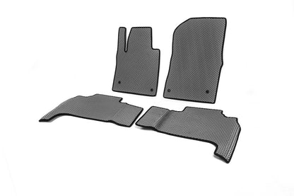 Polyurethane Floor Mats (2007-2012, EVA, Grey) for Toyota Land Cruiser 200 2007-2021 - image 2