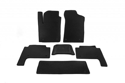 EVA Floor Mats 3 Rows Black for Nissan Armada 2016-2024 - image 15