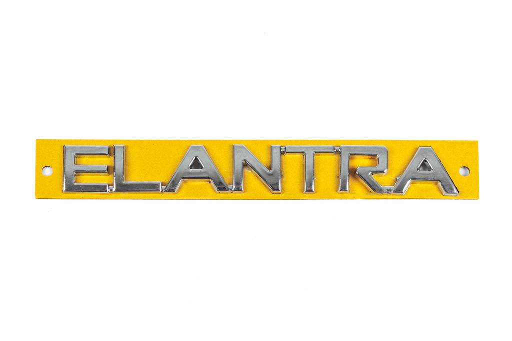 Inscription Elantra 863152D001 (160mm by 20mm) for Hyundai Elantra (XD) 2000-2011 - Reelken Auto