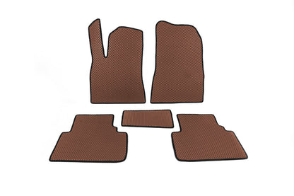 EVA Floor Mats (Brown) for Tesla Model 3 2017- - image 1