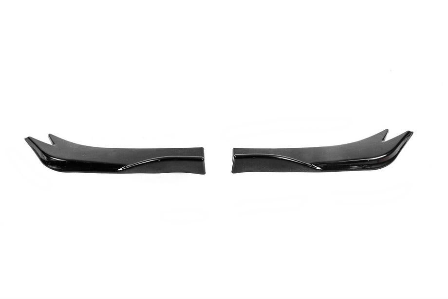 Universal Flap Side Skirt Extensions Type-E (2 pcs, Gloss Black, ABS Plastic) - image 11