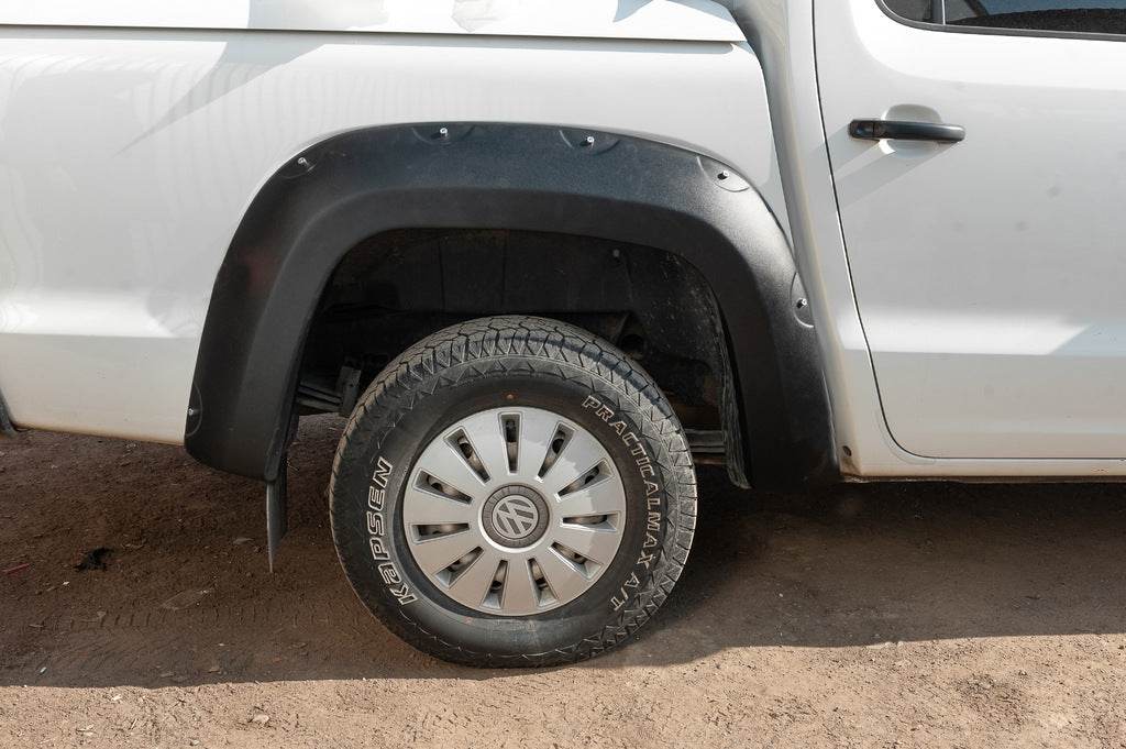 EuroCap wheel arch extenders (ABS, on bolts) for Volkswagen Amarok 2010-2022 - Reelken Auto