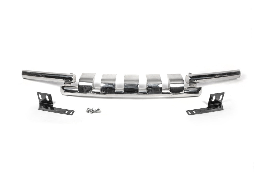 Front bumper guard Gronder (2008-2015 stainless steel) for Lexus LX570/450d 2008-2022 - image 2