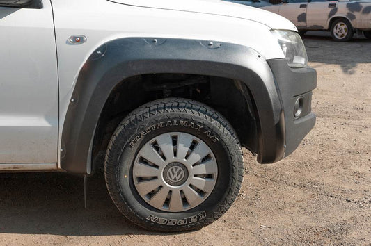 EuroCap wheel arch extenders (ABS, on bolts) for Volkswagen Amarok 2010-2022 - Reelken Auto