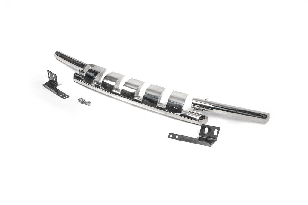 Front bumper guard Gronder (2008-2015 stainless steel) for Lexus LX570/450d 2008-2022 - image 3