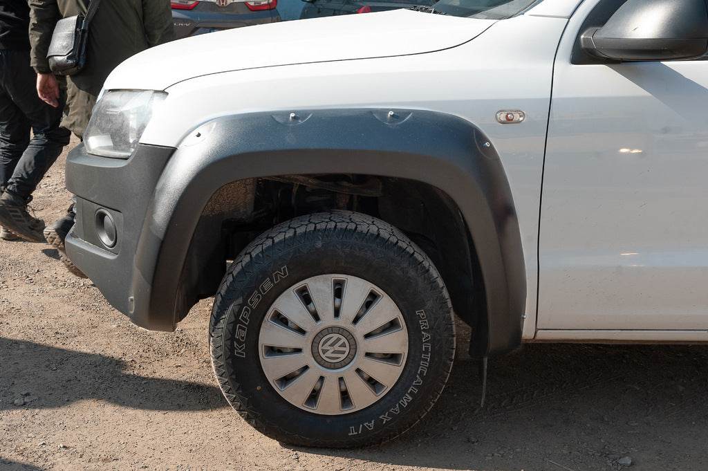 EuroCap wheel arch extenders (ABS, on bolts) for Volkswagen Amarok 2010-2022 - Reelken Auto