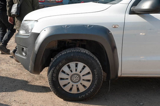 EuroCap wheel arch extenders (ABS, on bolts) for Volkswagen Amarok 2010-2022 - Reelken Auto