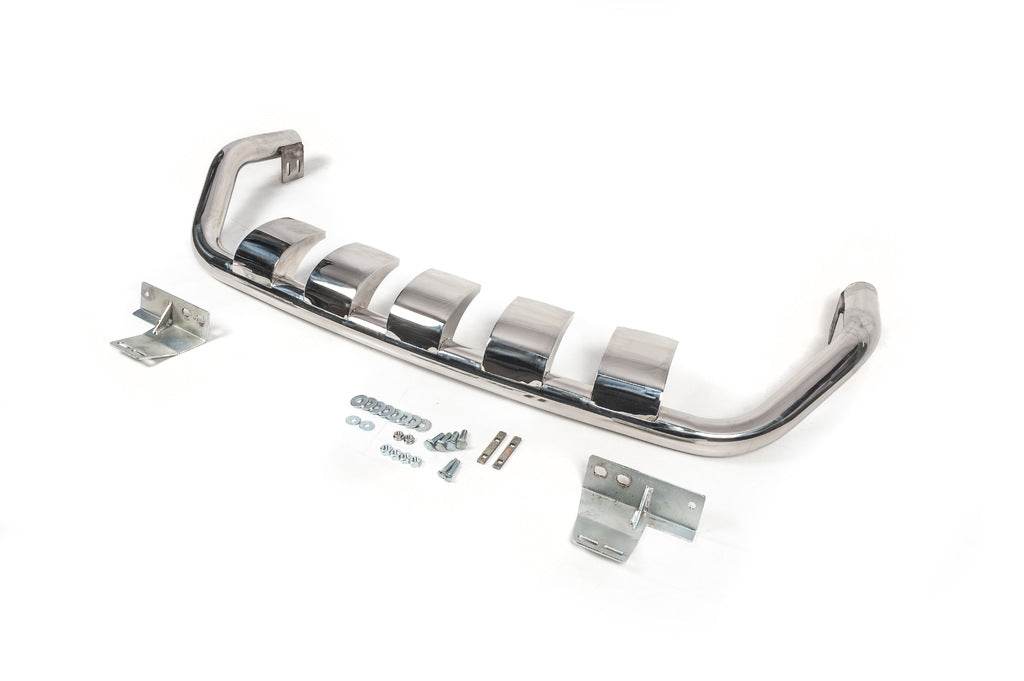Back protection Gronder (stainless) for Lexus LX570/450d - Reelken Auto