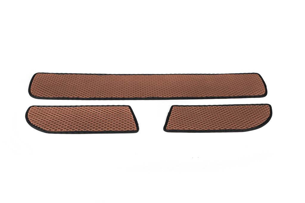 Polyurethane door sills (3 pcs, EVA, brick) for Mercedes Sprinter W907/W910 2018↗ - Reelken Auto