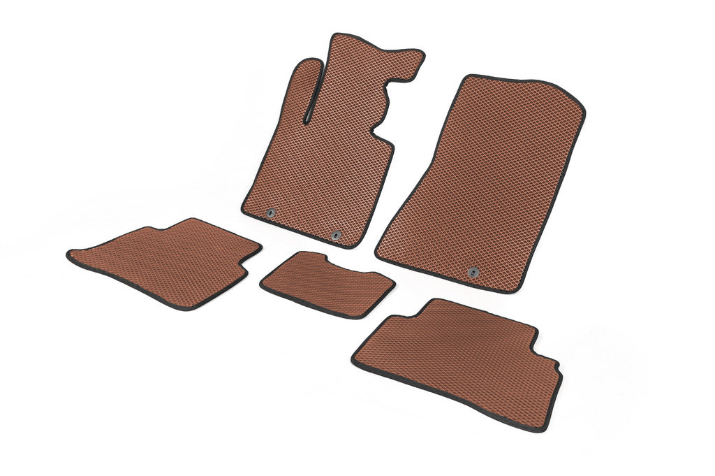 EVA Floor Mats (Brown) for Hyundai Tucson TL 2016-2021 - image 2