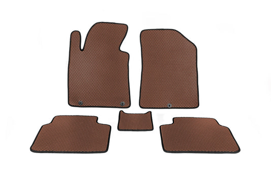 EVA Floor Mats (Brown) for Hyundai I-30 2012-2017 - image 1