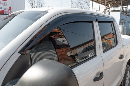 Window Deflectors (4 pcs, Sunplex Sport) for Volkswagen Amarok 2010-2022 - image 4