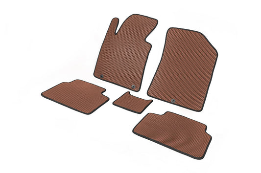 EVA Floor Mats (Brown) for Hyundai I-30 2012-2017 - image 2