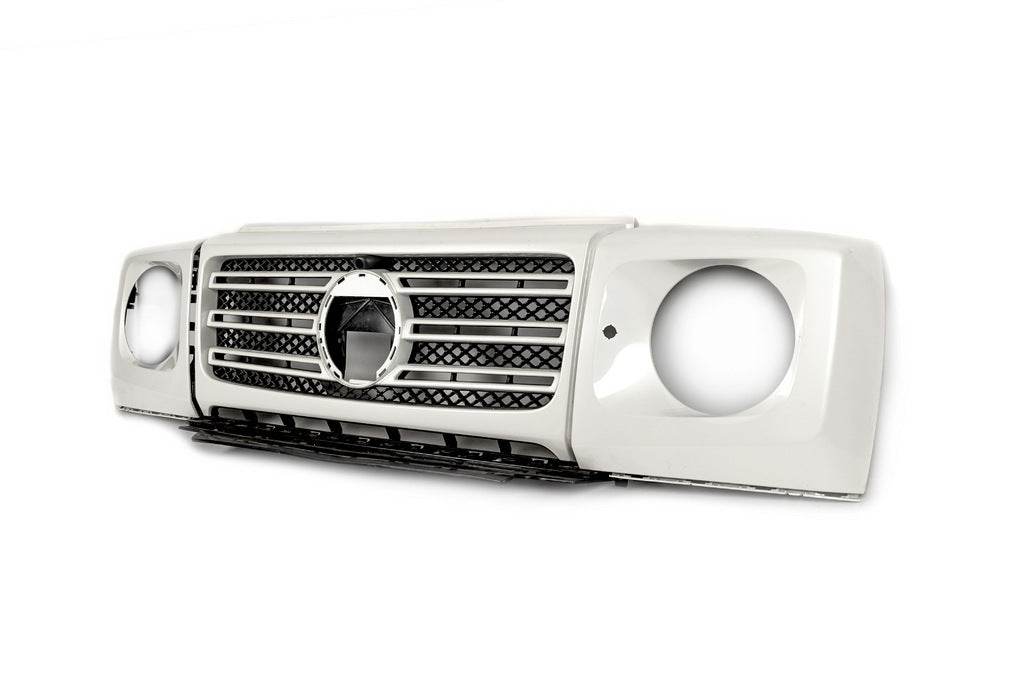 Grille and headlight covers (Original) for Mercedes G class W463 2018-2024 - Reelken Auto