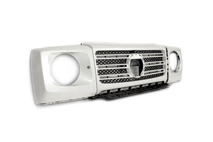 Grille and headlight covers (Original) for Mercedes G class W463 2018-2024 - Reelken Auto