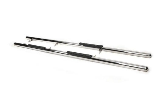 Side Bars BB002 (2 pcs, Stainless Steel) for Hyundai Terracan 2001-2007 - image 1