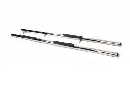 The lateral pipe (2 pcs., Stainless steel.) for Kia Sorento II XM 2009-2014 - Reelken Auto